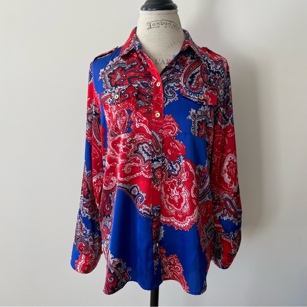 Jones New York Signature Petite Blouse